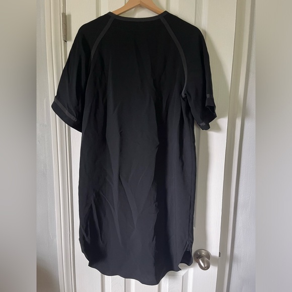 Rag & Bone black button down jersey dress - Picture 6 of 9